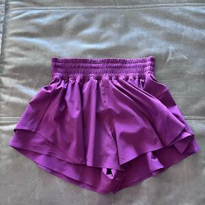 Lululemon Shake it out high rise short XS
